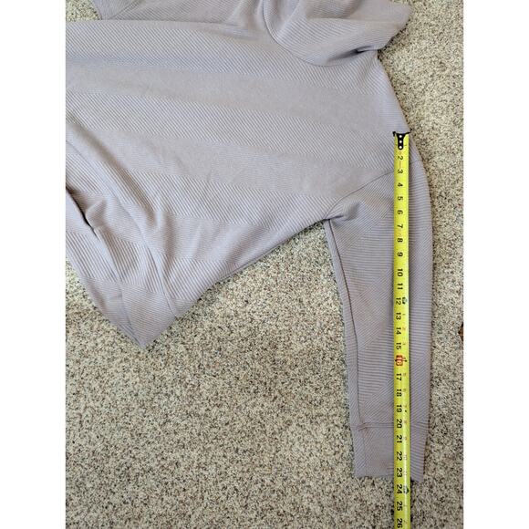 Balance Collection Women's Marci Pullover Sweatshirt Quilted Sz XL Purple Dove - Picture 8 of 11